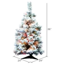 Vickerman Pre-Lit Artificial Christmas Tree (01412) 9 Vickerman Pre-Lit Artificial Christmas Tree (01412) -Xmas Trees Store 014123md
