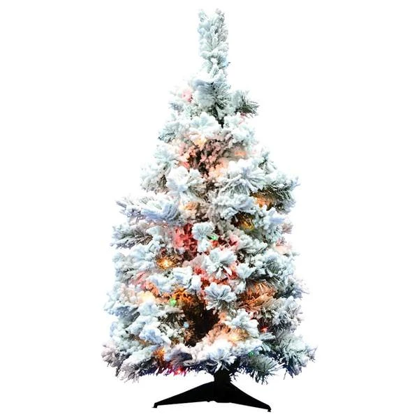 Vickerman Pre-Lit Artificial Christmas Tree (01412) 4 Vickerman Pre-Lit Artificial Christmas Tree (01412) - Image 2