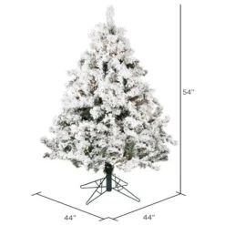 Vickerman Pre-Lit Artificial Christmas Tree (01416) -Xmas Trees Store 014162md