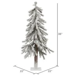 Vickerman Unlit Artificial Christmas Tree (025826) -Xmas Trees Store 0258262md