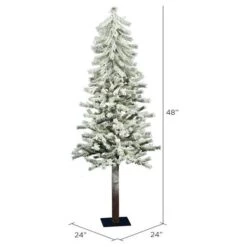 Vickerman Unlit Artificial Christmas Tree (025833) -Xmas Trees Store 0258332md
