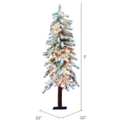Vickerman Pre-Lit Artificial Christmas Tree (03746) -Xmas Trees Store 037463md