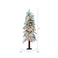 Vickerman Pre-Lit Artificial Christmas Tree (03754) 9 Vickerman Pre-Lit Artificial Christmas Tree (03754) -Xmas Trees Store 037543md