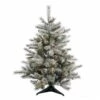 Vickerman Pre-Lit Artificial Christmas Tree With 24 Pine Cones (21597) -Xmas Trees Store 21597lg