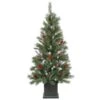 Vickerman Pre-Lit Artificial Christmas Tree With Red Berries (27778) -Xmas Trees Store 27778lg
