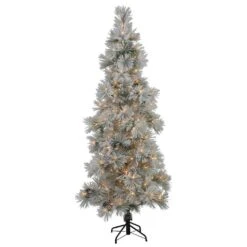 Vickerman Pre-Lit Artificial Christmas Tree With Pine Cones (30990)