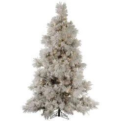 Vickerman Pre-Lit Artificial Christmas Tree (Includes On / Off Foot Switch) (32419)
