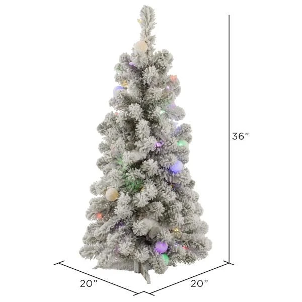 Vickerman Pre-Lit Artificial Christmas Tree (32849) 5 Vickerman Pre-Lit Artificial Christmas Tree (32849) - Image 3