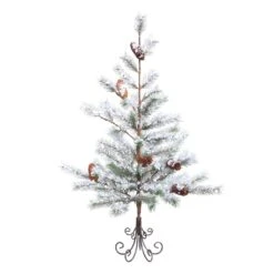 Vickerman Unlit Artificial Christmas Tree With Pine Cones (372142)