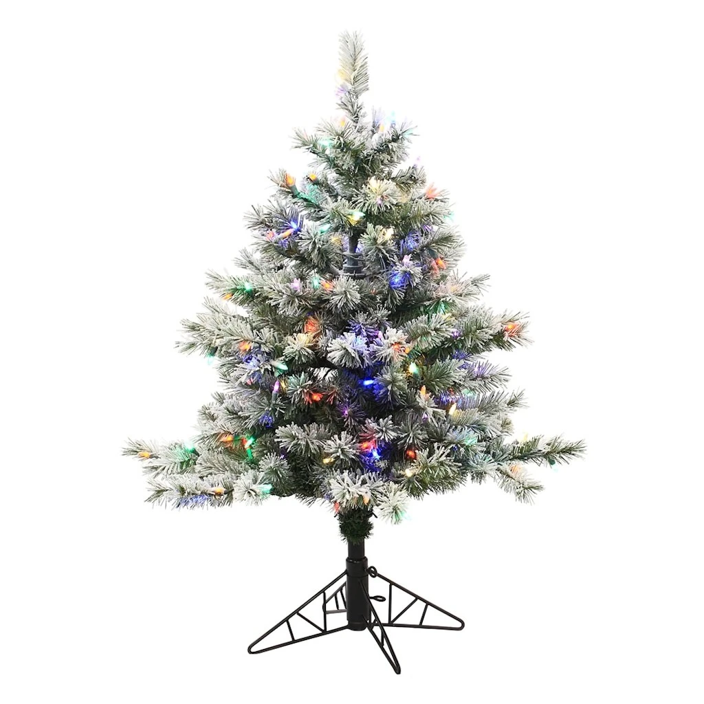 Vickerman Pre-Lit Artificial Christmas Tree (Includes On / Off Foot Switch) (373866) 3 Vickerman Pre-Lit Artificial Christmas Tree (Includes On / Off Foot Switch) (373866)