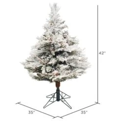 Vickerman Unlit Artificial Christmas Tree With Pine Cones (383490) -Xmas Trees Store 3834902md