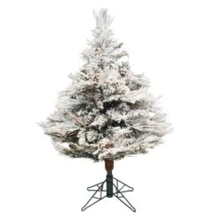Vickerman Unlit Artificial Christmas Tree With Pine Cones (383490)