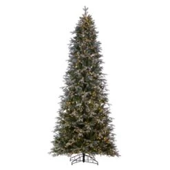 Vickerman Slim Pre-Lit Artificial Christmas Tree (692653) -Xmas Trees Store 692653md