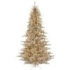 Vickerman Pre-Lit Christmas Tree (Includes On/Off Foot Switch) (28377) -Xmas Trees Store Champagne20Firlg 2