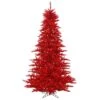 Vickerman Pre-Lit Christmas Tree (Includes On/Off Foot Switch) (28336) 2 Vickerman Pre-Lit Christmas Tree (Includes On/Off Foot Switch) (28336) -Xmas Trees Store Tinsel20Red20Firlg